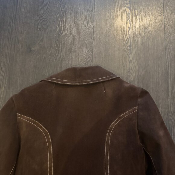 VINTAGE SUEDE JACKET WITH REMOVABLE LINING MADE IN CANADA XS/S - Picture 10 of 15